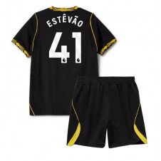 Chelsea Estevao Willian #41 Bortaställ Barn 2026-27 Korta ärmar (+ Korta byxor)